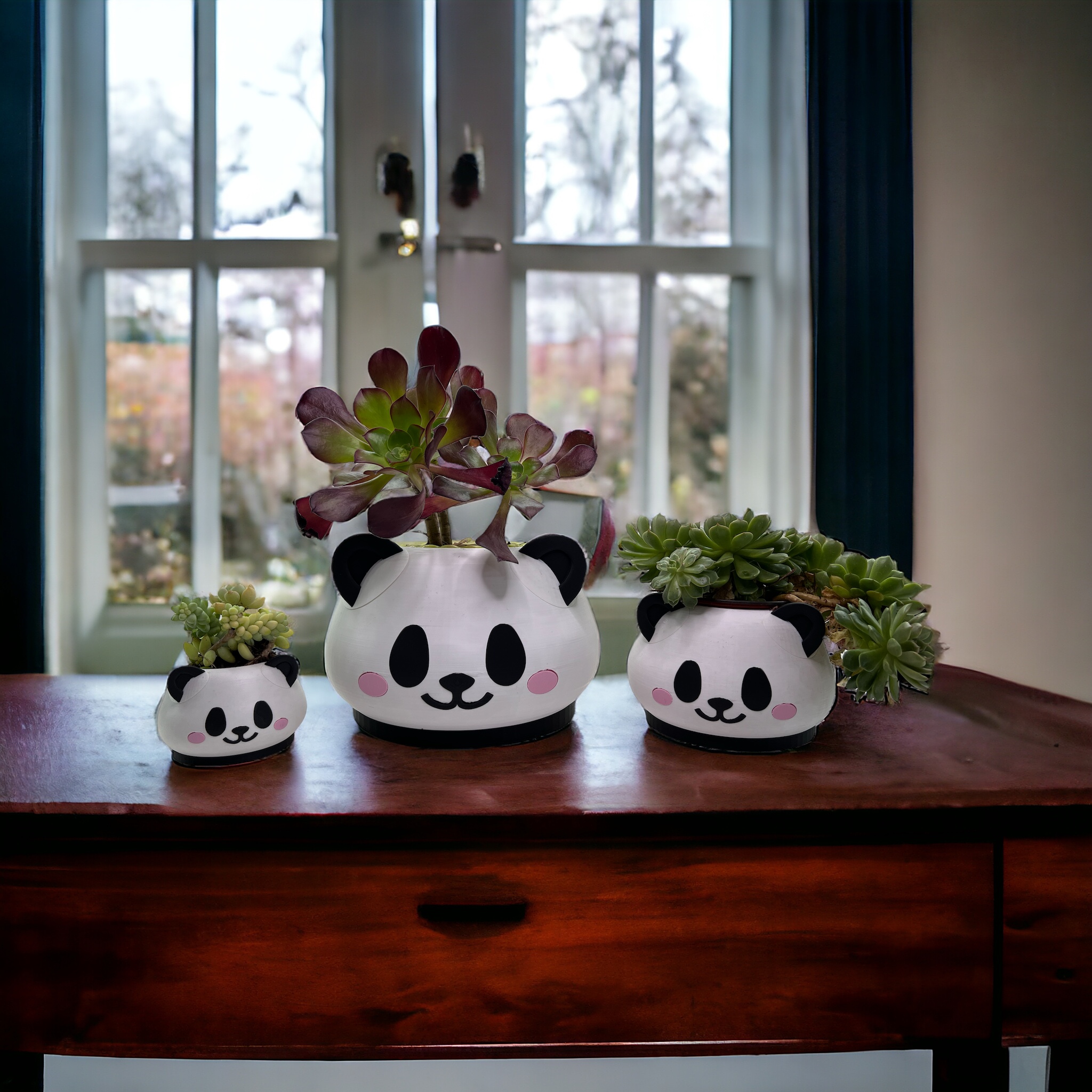 Cute Panda Planter