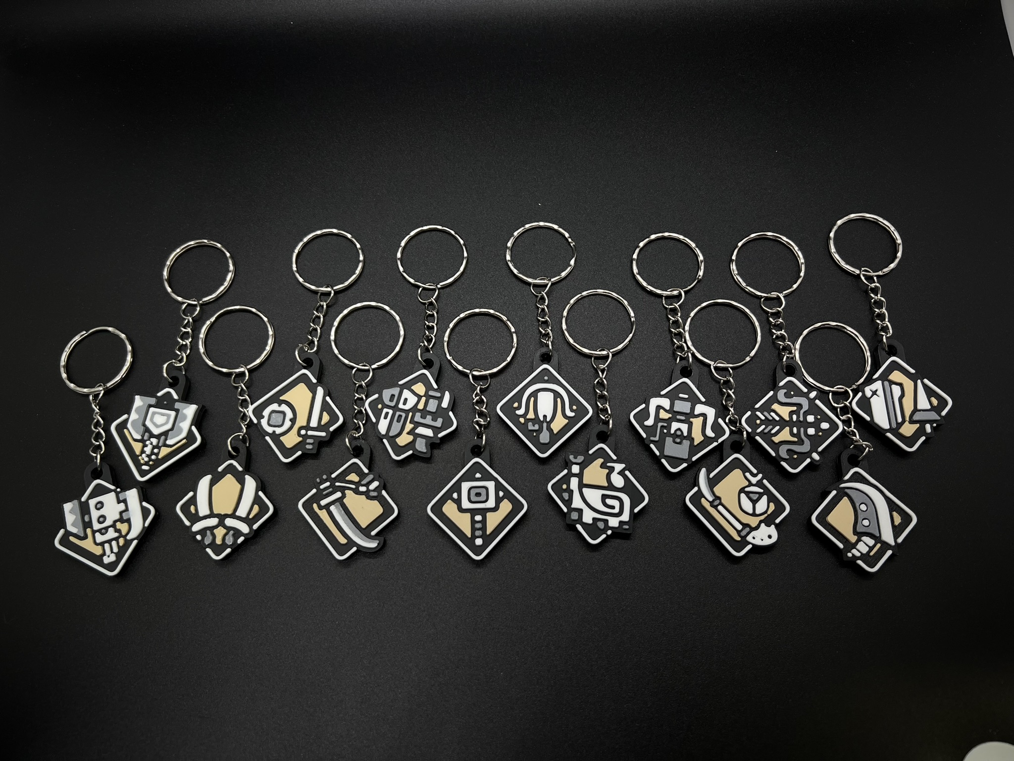 Monster Hunter Weapon Keychain